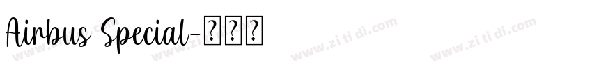 Airbus Special字体转换